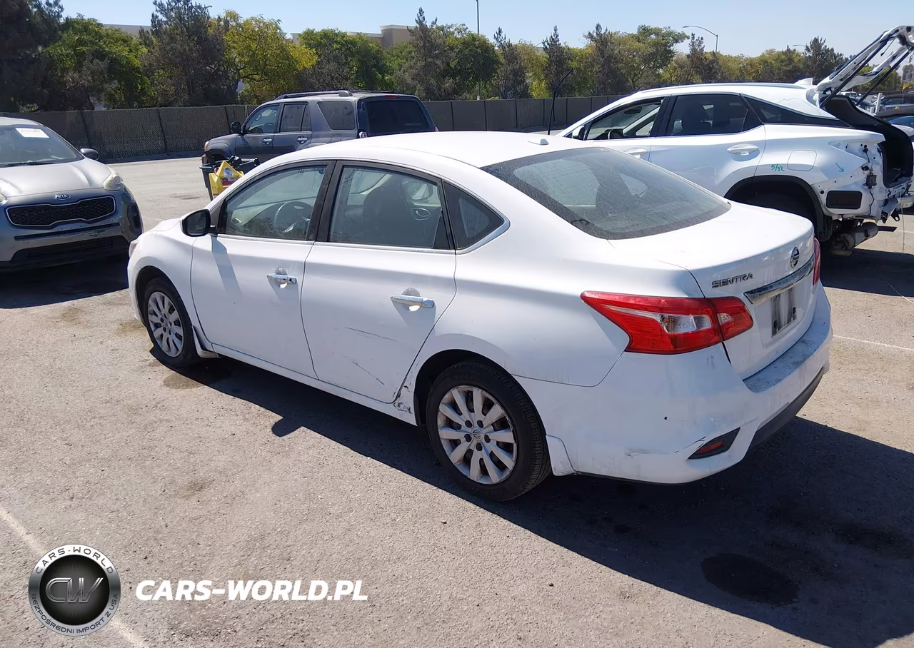 2016 Nissan Sentra Sv VIN:3N1AB7AP9GL670729 - 3