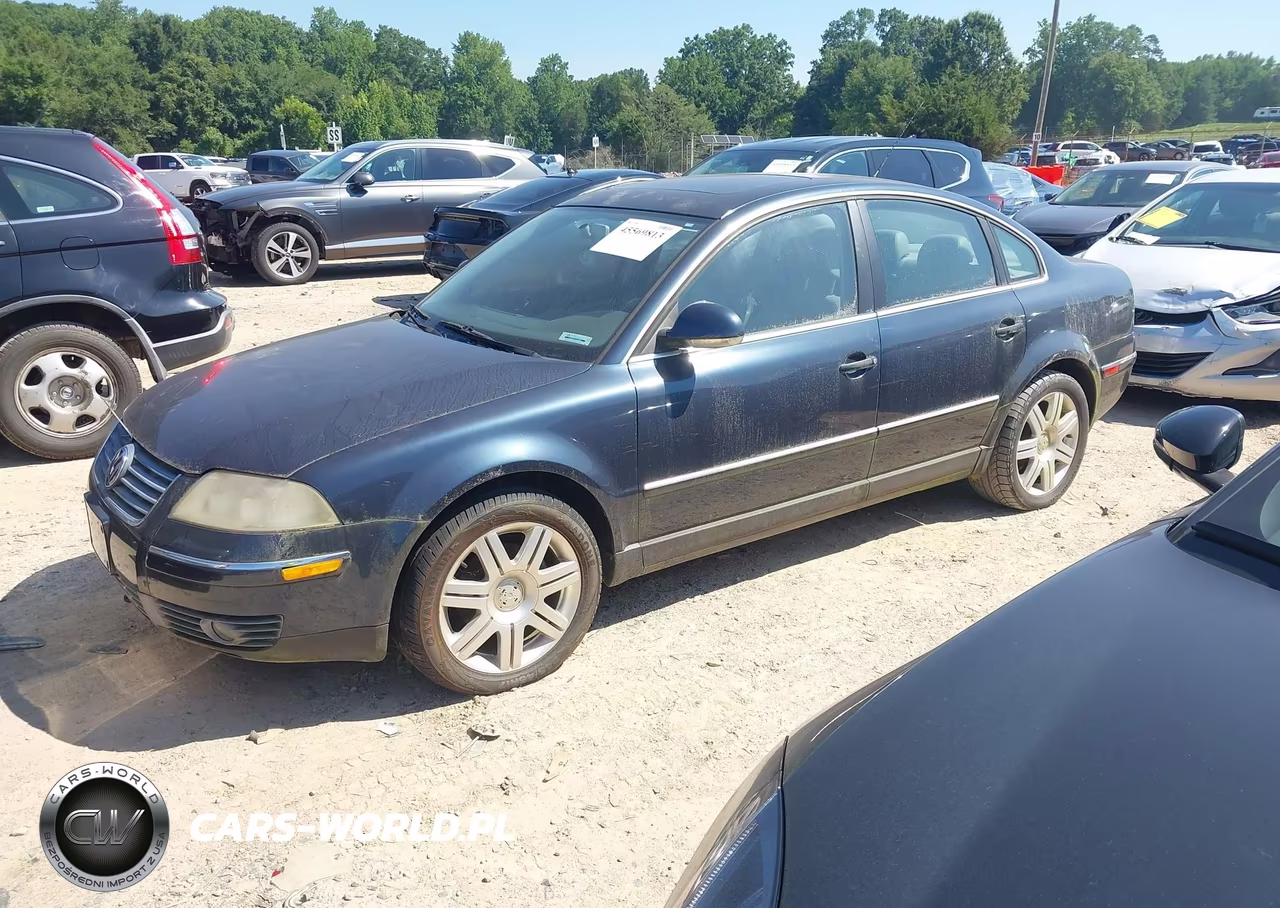 2005 Volkswagen Passat Gls 1.8T VIN:WVWAD63B25E045296 - 2