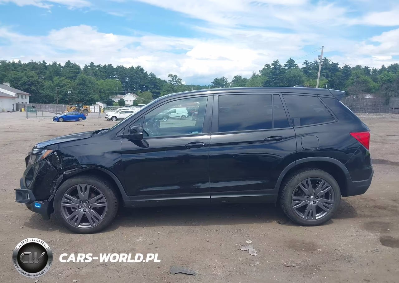 2021 Honda Passport Awd Ex-L VIN:5FNYF8H59MB004992 - 14
