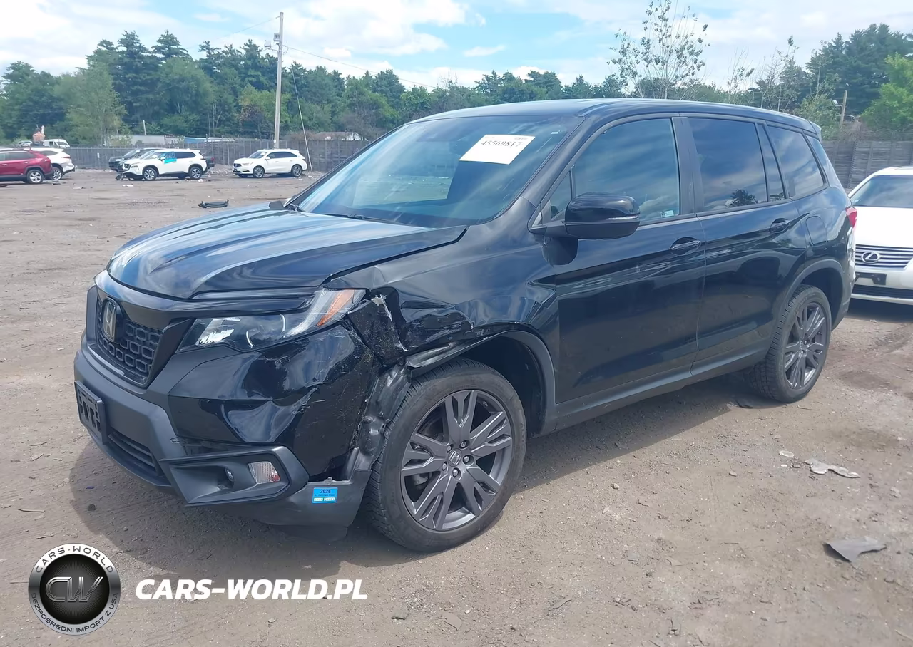 2021 Honda Passport Awd Ex-L VIN:5FNYF8H59MB004992 - 2