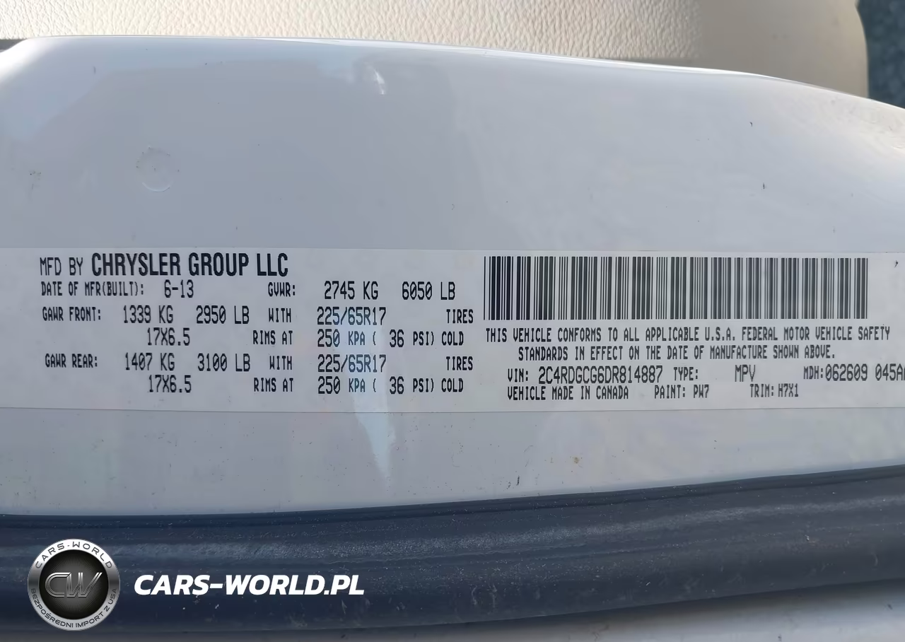 2013 Dodge Grand Caravan Sxt VIN:2C4RDGCG6DR814887 - 9