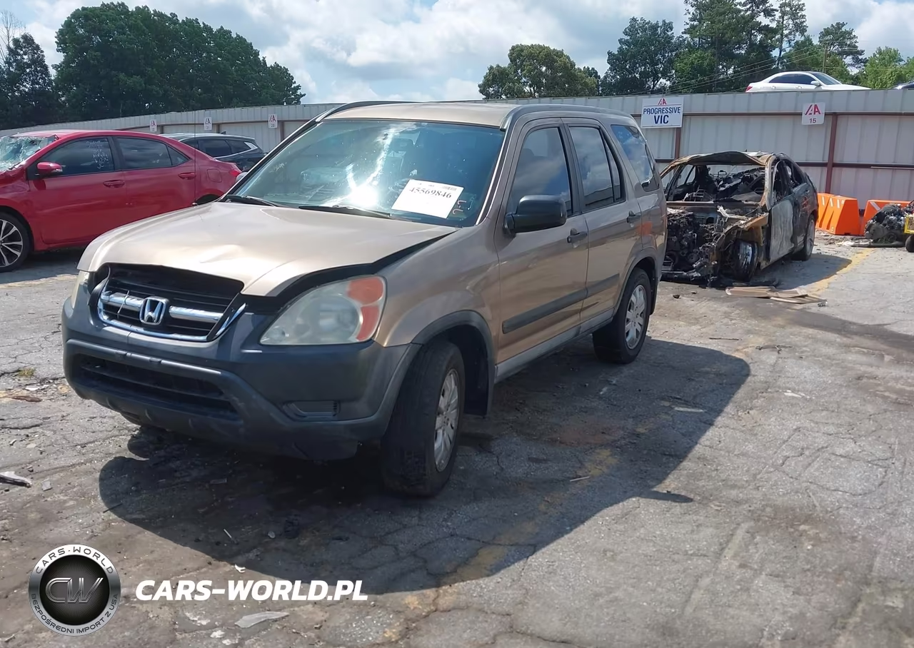 2003 Honda Cr-V Lx VIN:SHSRD68453U106674 - 2