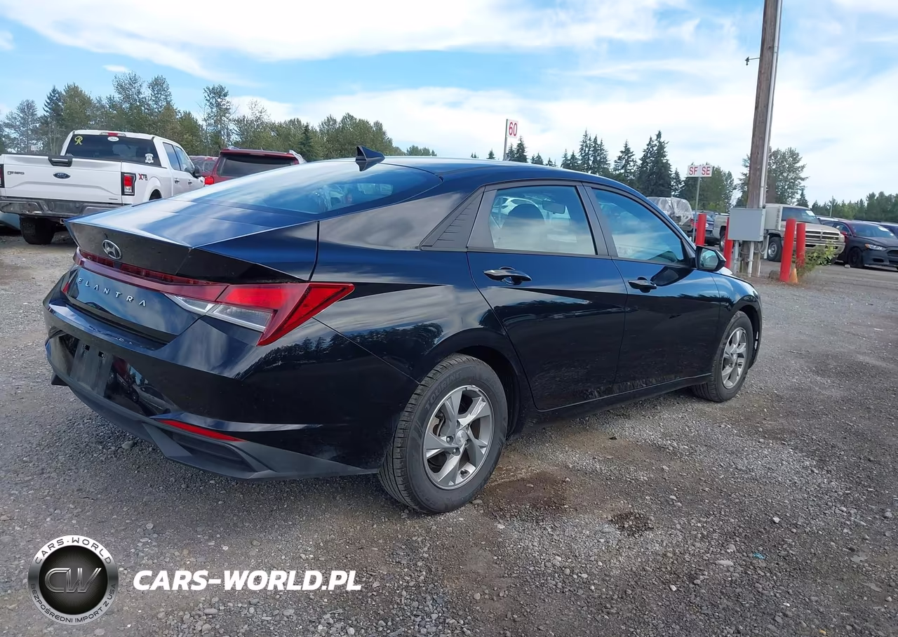 2021 Hyundai Elantra Se VIN:5NPLL4AG6MH047825 - 4