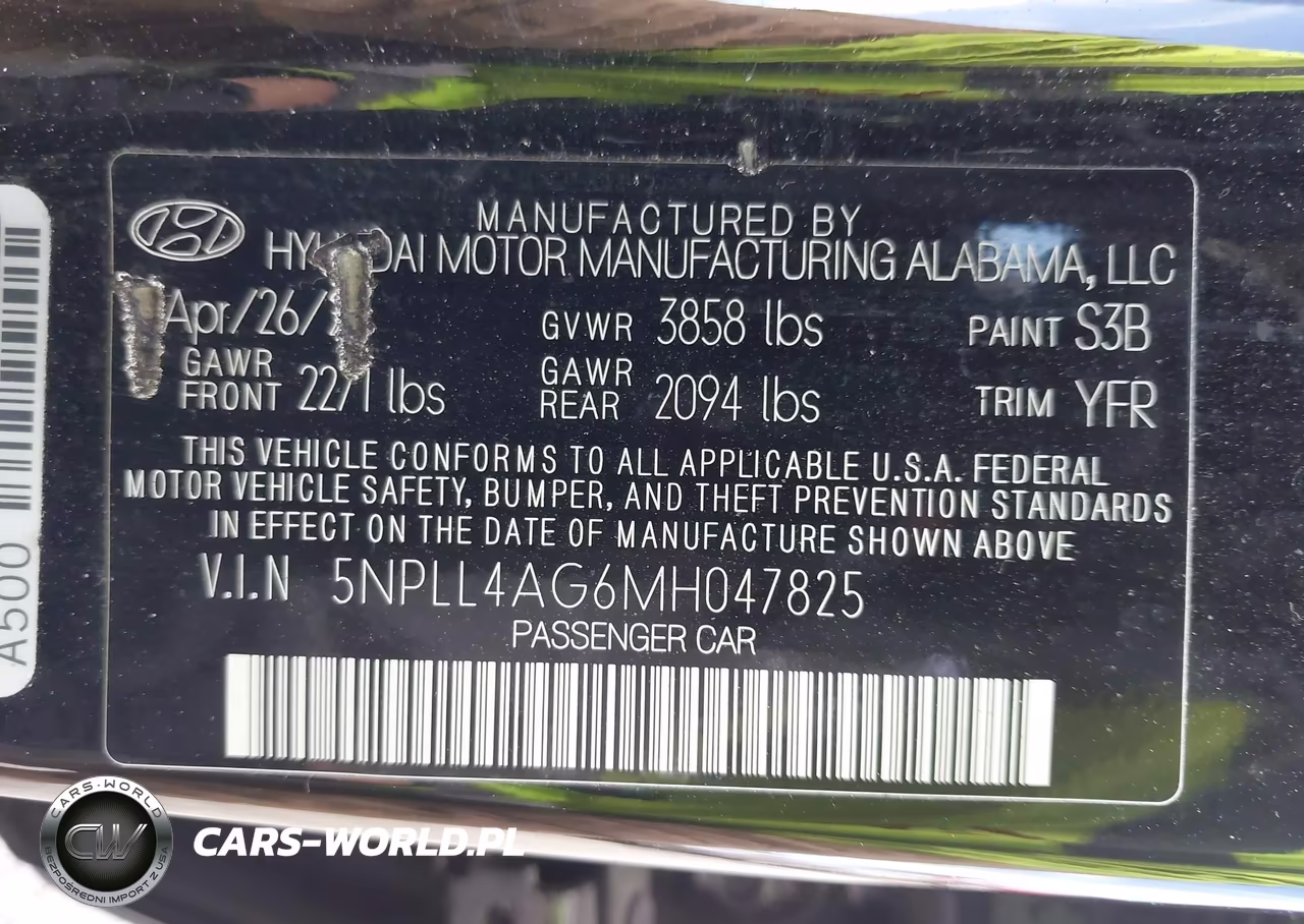 2021 Hyundai Elantra Se VIN:5NPLL4AG6MH047825 - 9