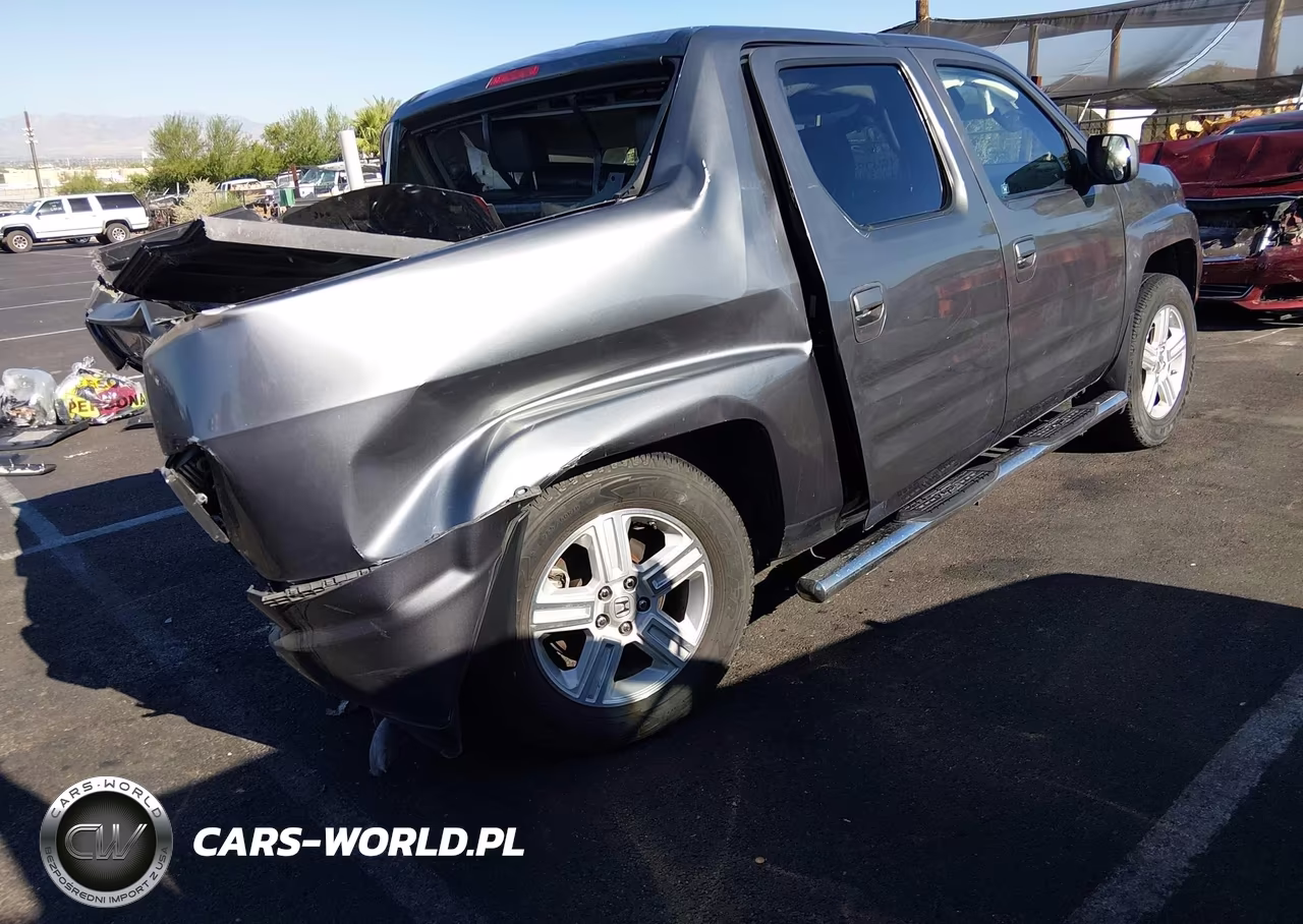 2011 Honda Ridgeline Rtl VIN:5FPYK1F59BB002511 - 4