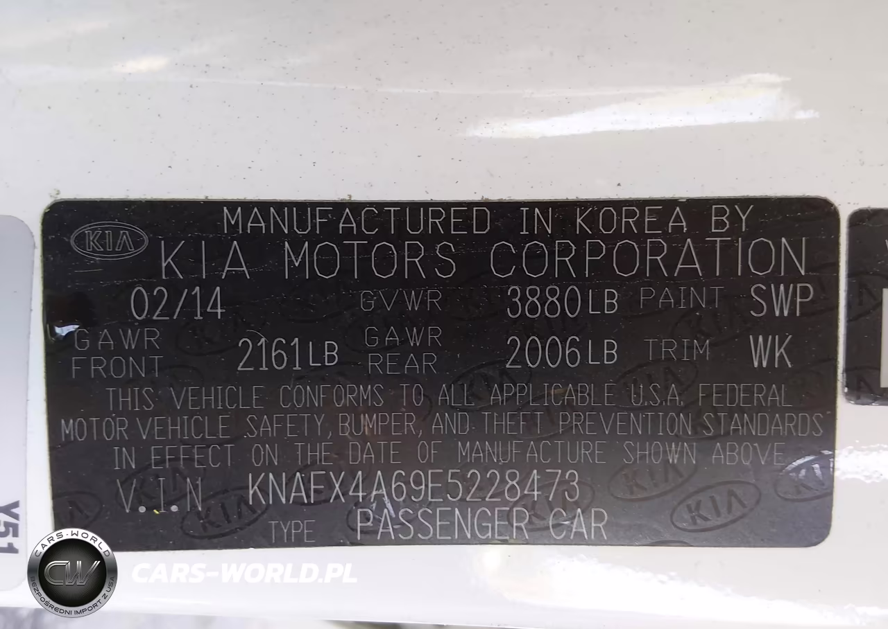 2014 Kia Forte Lx VIN:KNAFX4A69E5228473 - 9