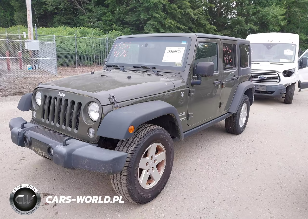 2015 Jeep Wrangler Unlimited Sport VIN:1C4BJWDG2FL768103 - 2
