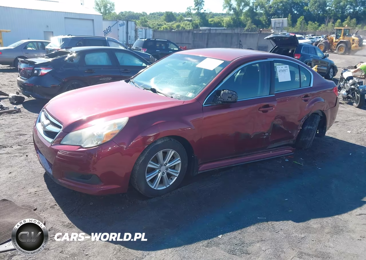2010 Subaru Legacy 2.5I Premium VIN:4S3BMBC61A3218814 - 2