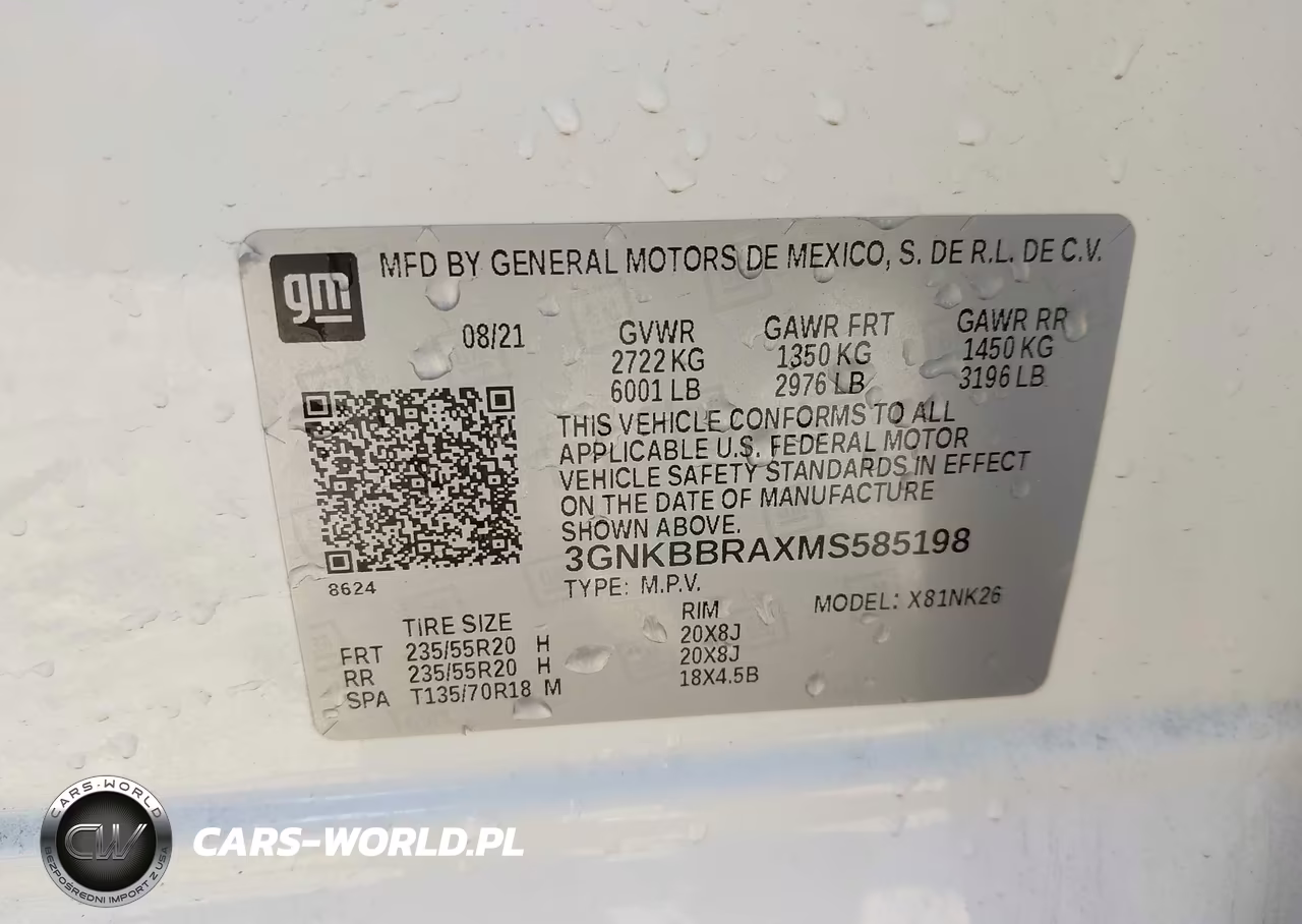 2021 Chevrolet Blazer Fwd 1Lt VIN:3GNKBBRAXMS585198 - 9