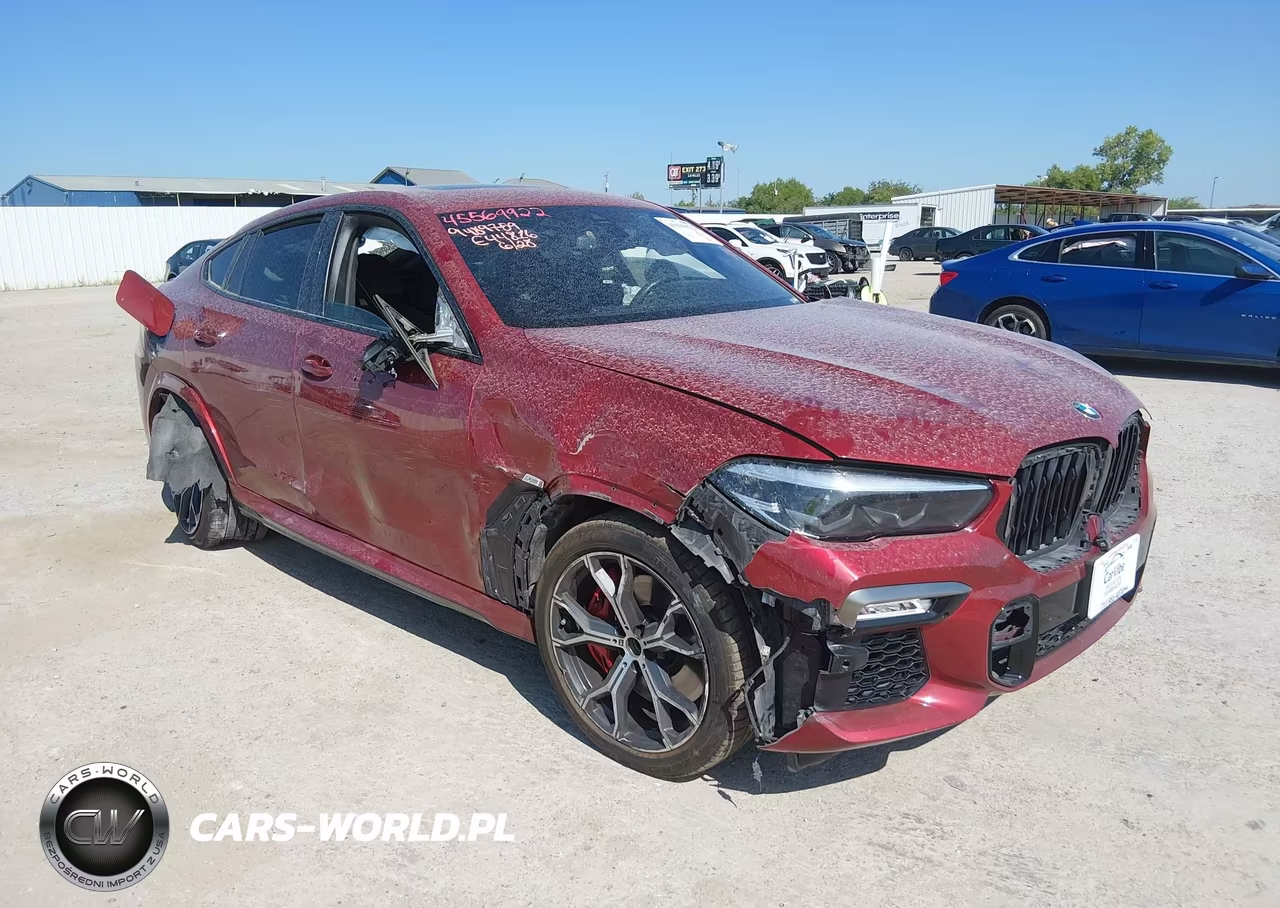 2021 BMW X6 M50I VIN:5UXCY8C03M9E44816 - 1