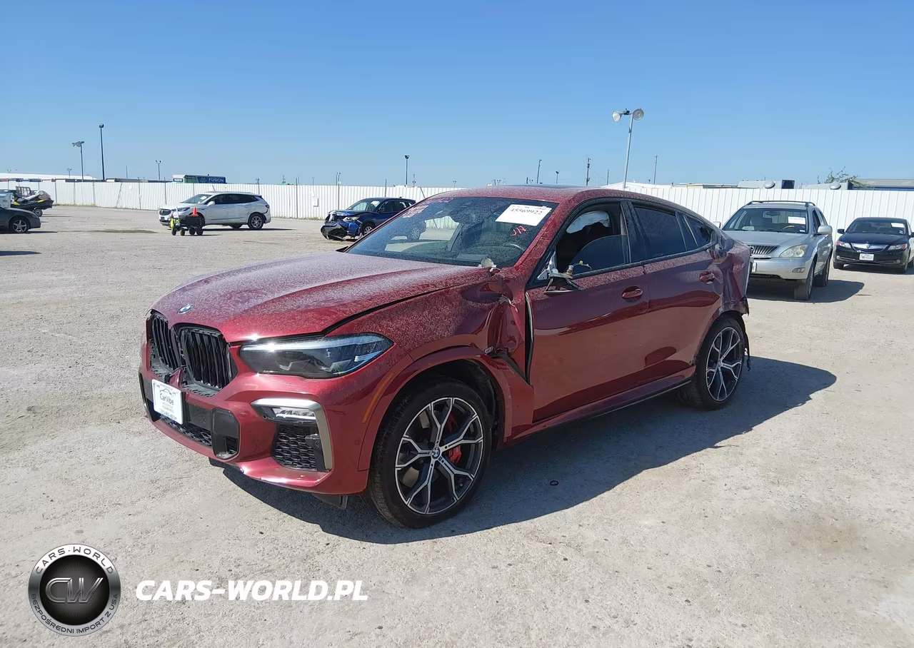 2021 BMW X6 M50I VIN:5UXCY8C03M9E44816 - 2