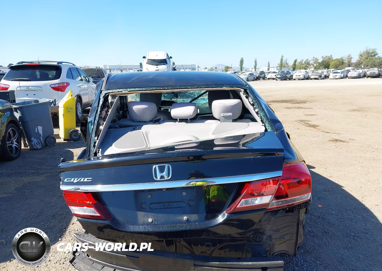 2014 Honda Civic Lx VIN:19XFB2F54EE203488 - 17