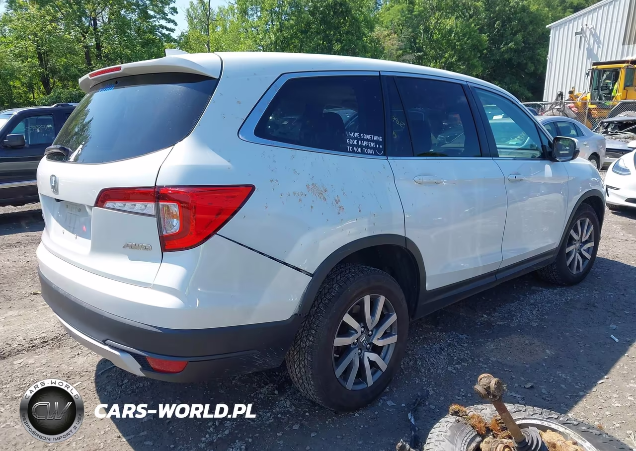 2020 Honda Pilot Awd Ex-L VIN:5FNYF6H52LB059156 - 4