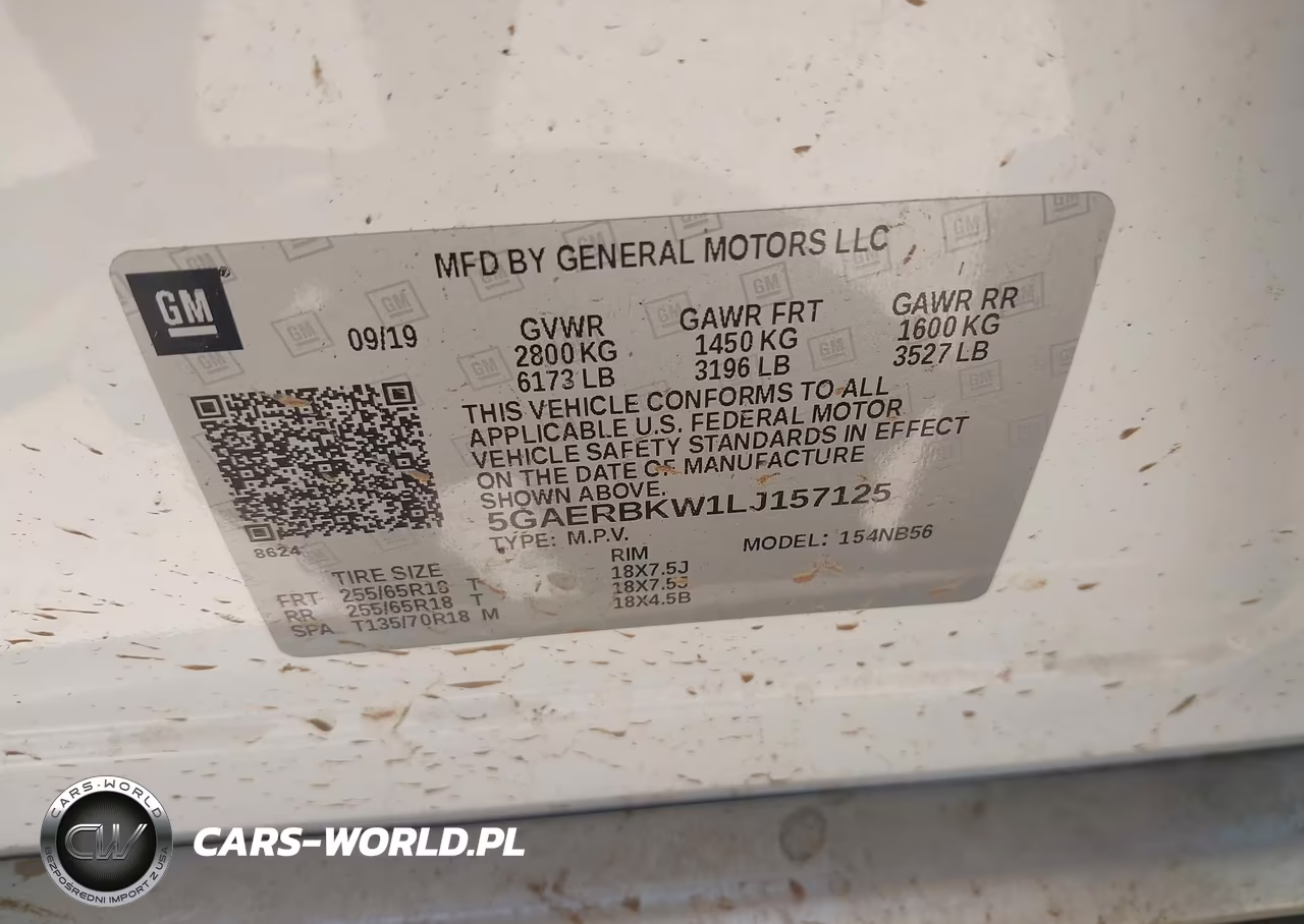2020 Buick Enclave Fwd Essence VIN:5GAERBKW1LJ157125 - 9