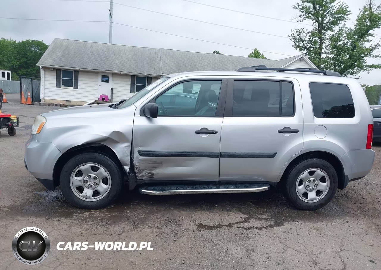 2014 Honda Pilot Lx VIN:5FNYF4H25EB047418 - 14