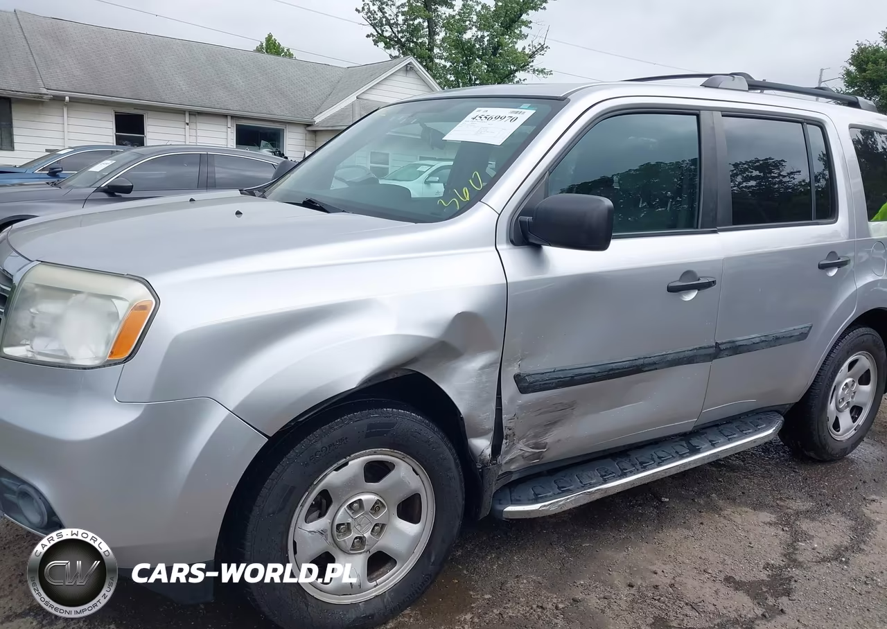 2014 Honda Pilot Lx VIN:5FNYF4H25EB047418 - 6
