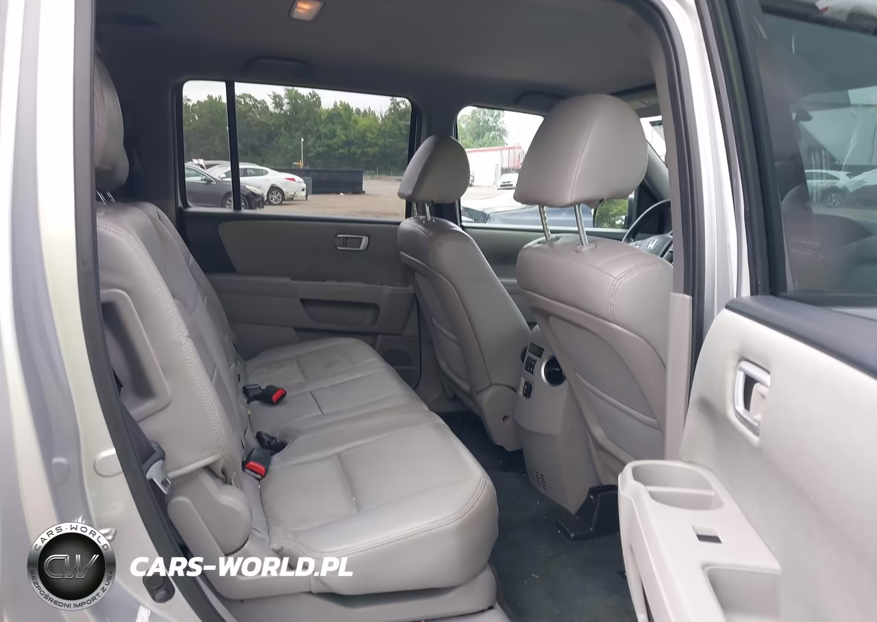 2014 Honda Pilot Lx VIN:5FNYF4H25EB047418 - 8