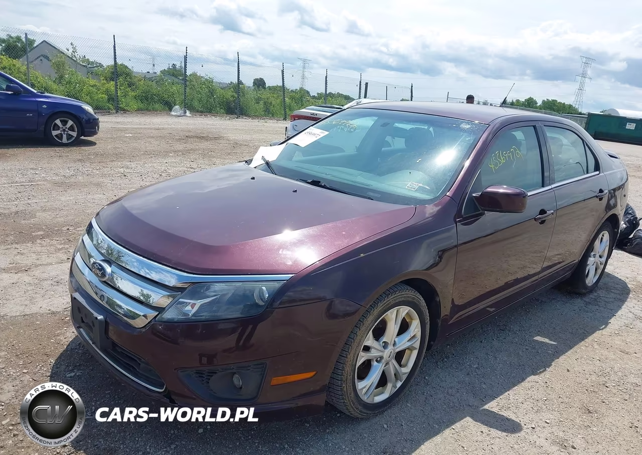 2012 Ford Fusion Se VIN:3FAHP0HA6CR380452 - 2