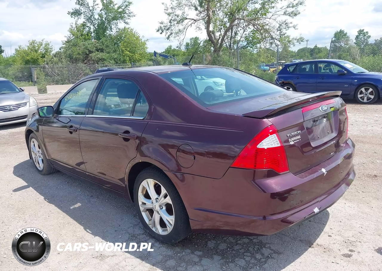 2012 Ford Fusion Se VIN:3FAHP0HA6CR380452 - 3