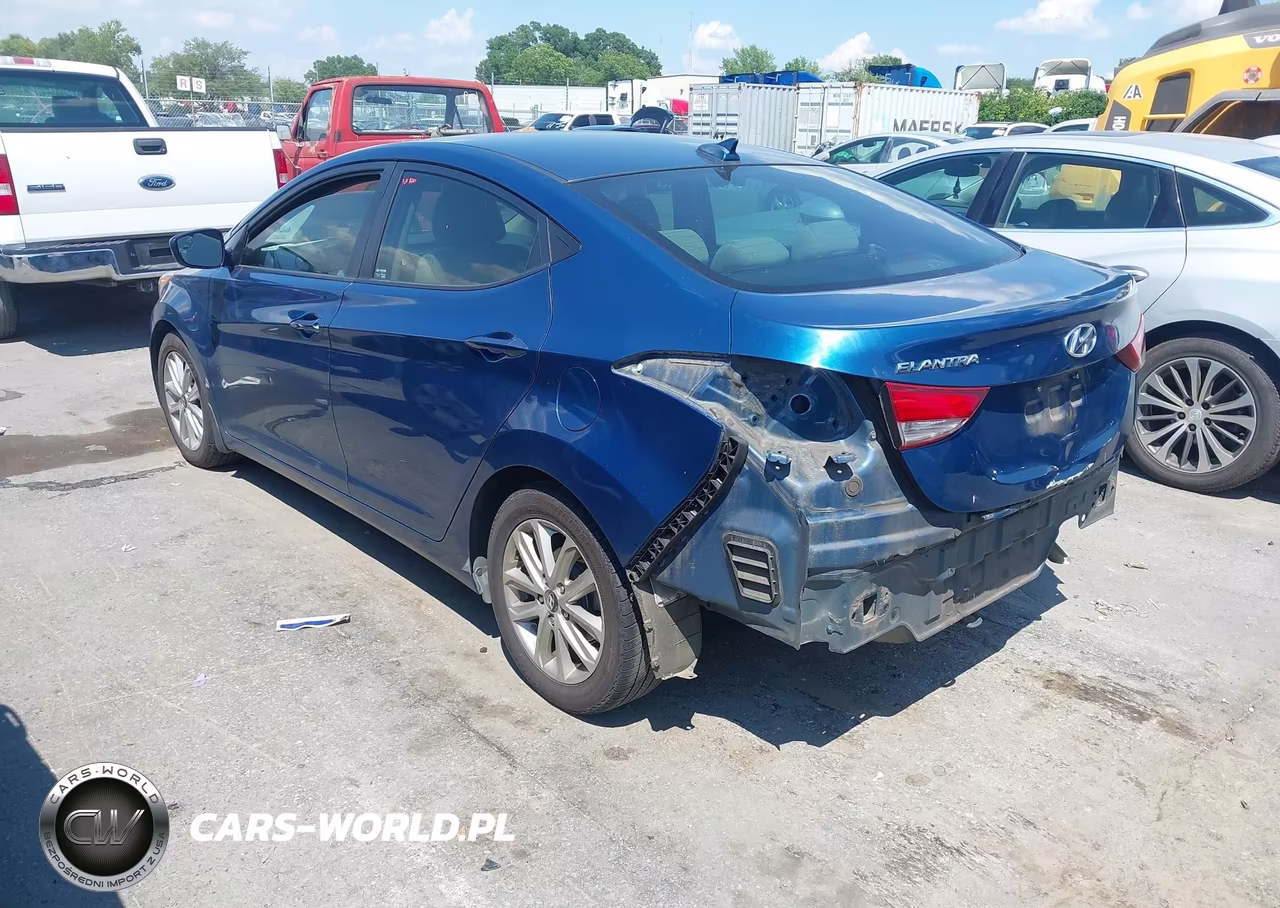 2016 Hyundai Elantra Se VIN:KMHDH4AE3GU567507 - 3