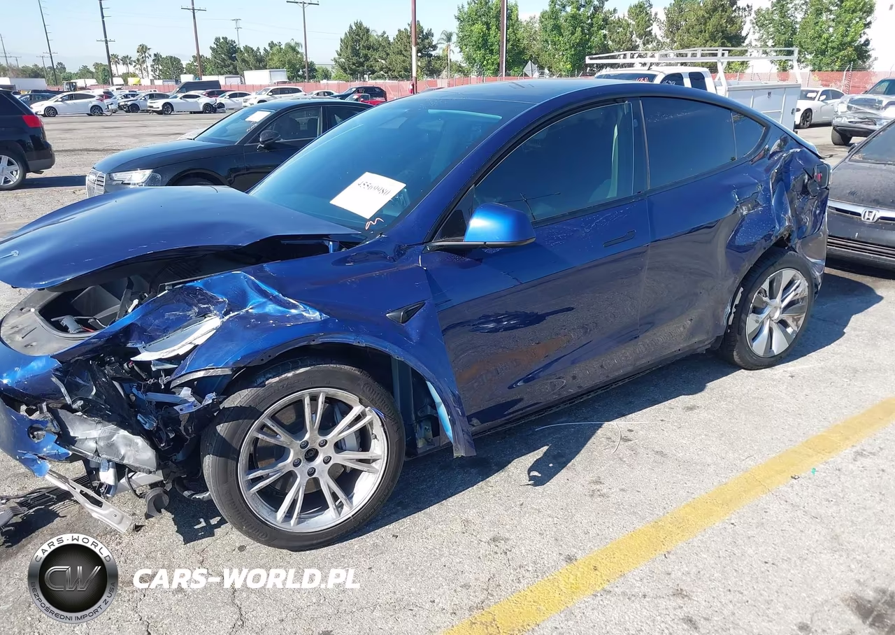2024 Tesla Model Y Long Range Dual Motor All-Wheel Drive VIN:7SAYGDEE7RF007703 - 2