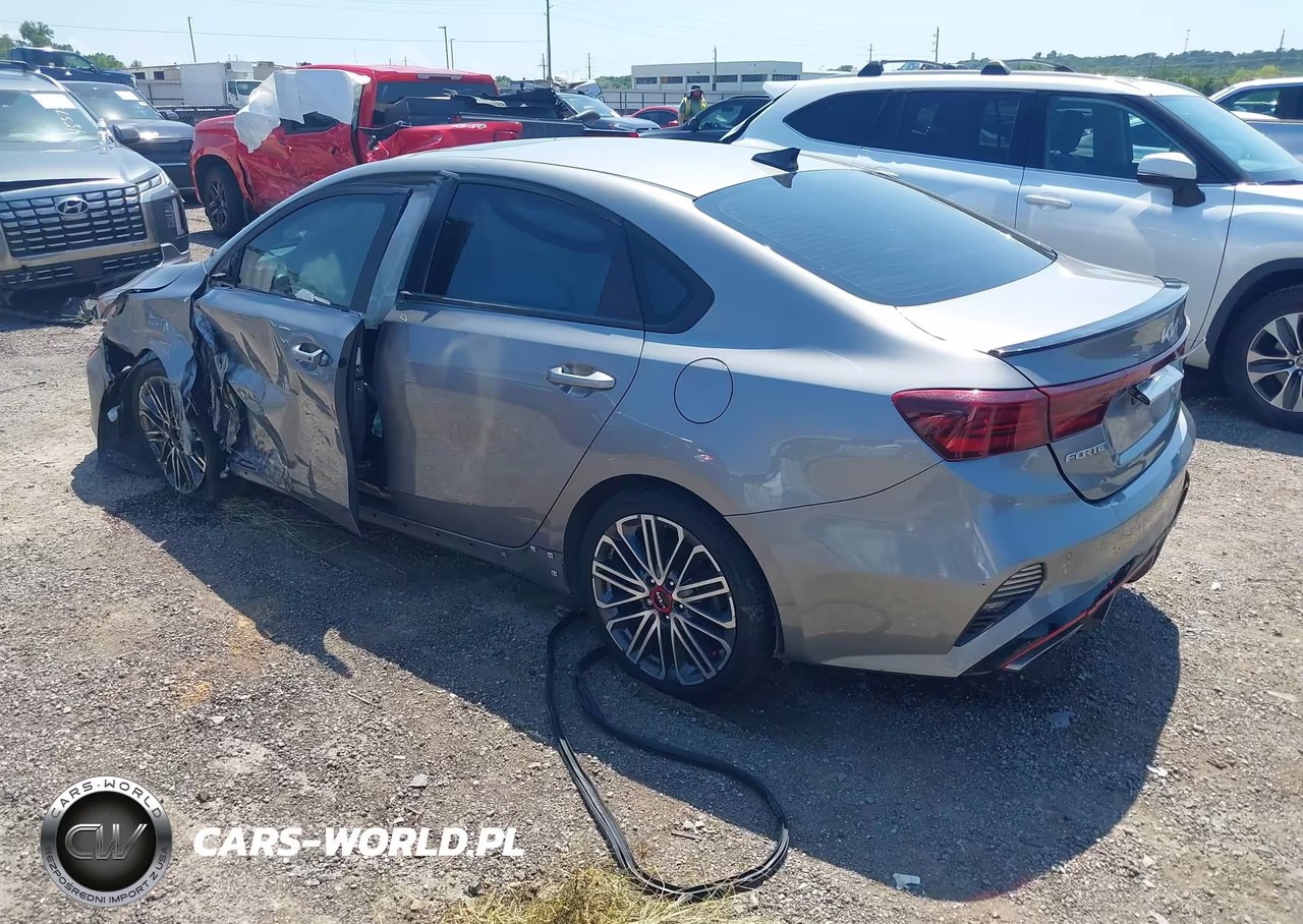 2022 Kia Forte Gt VIN:3KPF44AC5NE477343 - 3
