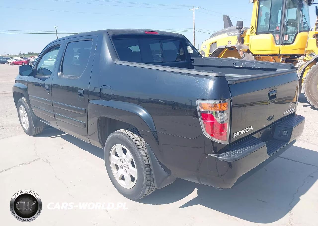 2008 Honda Ridgeline Rts VIN:2HJYK16418H529909 - 3