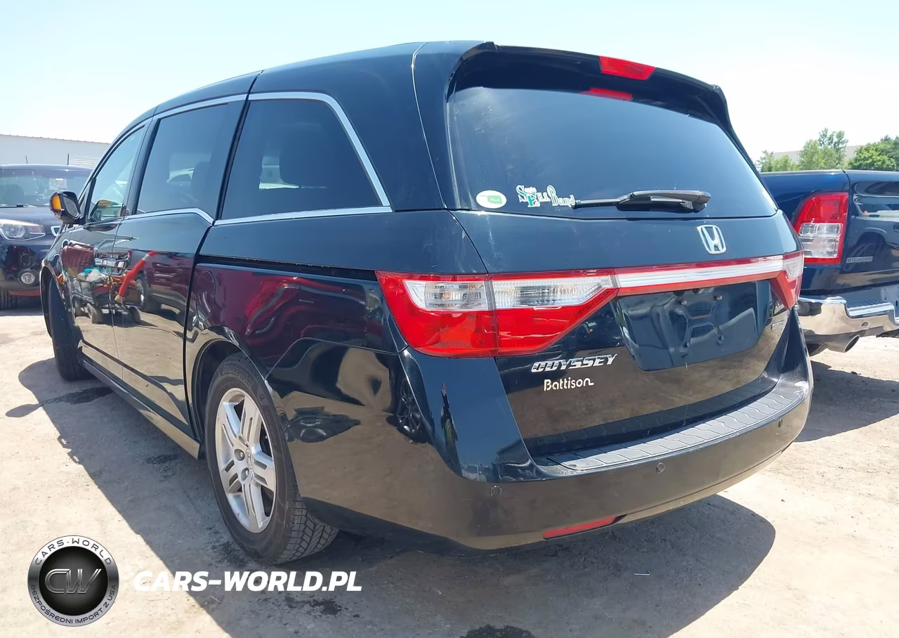 2012 Honda Odyssey Touring-Touring Elite VIN:5FNRL5H92CB010212 - 3