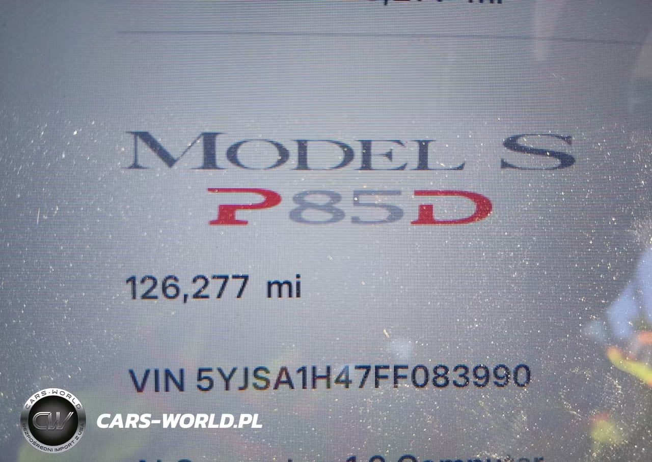 2015 Tesla Model S 85D-P85D VIN:5YJSA1H47FF083990 - 15