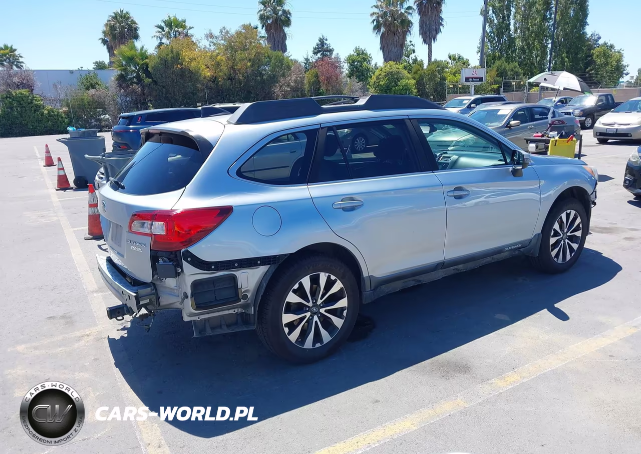 2017 Subaru Outback 2.5I Limited VIN:4S4BSANC2H3433398 - 4