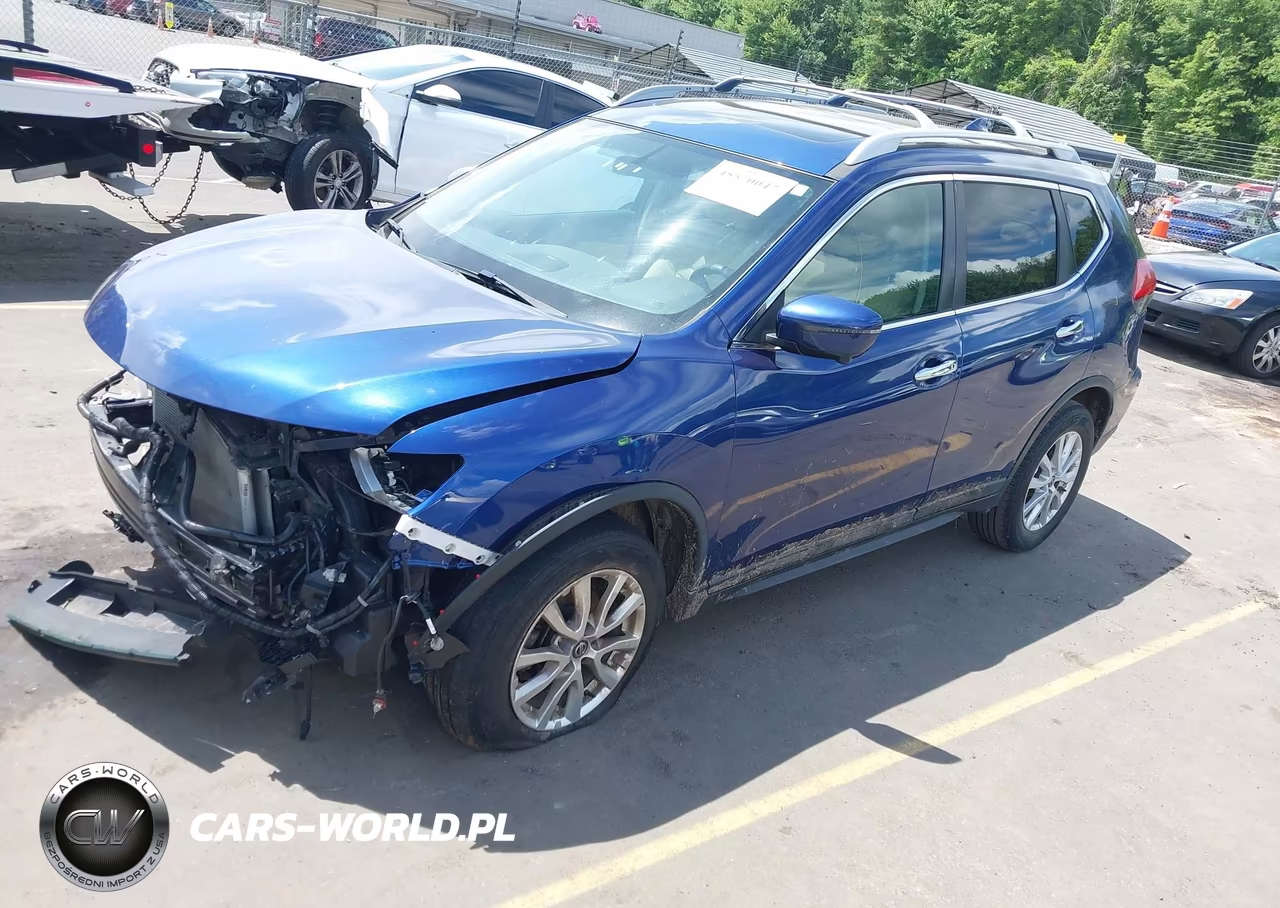 2017 Nissan Rogue Sv VIN:5N1AT2MV3HC740841 - 2