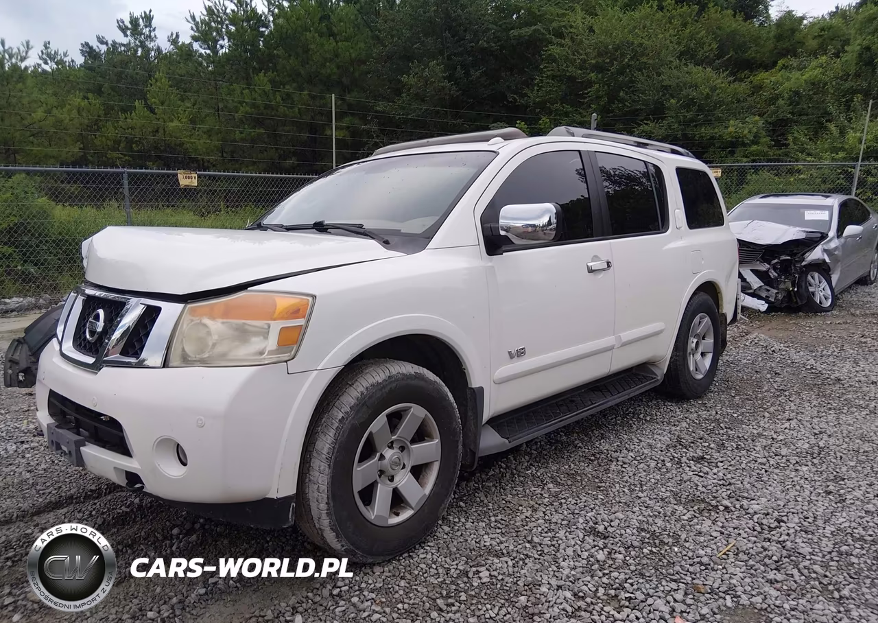 2008 Nissan Armada Le VIN:5N1BA08D98N620563 - 2