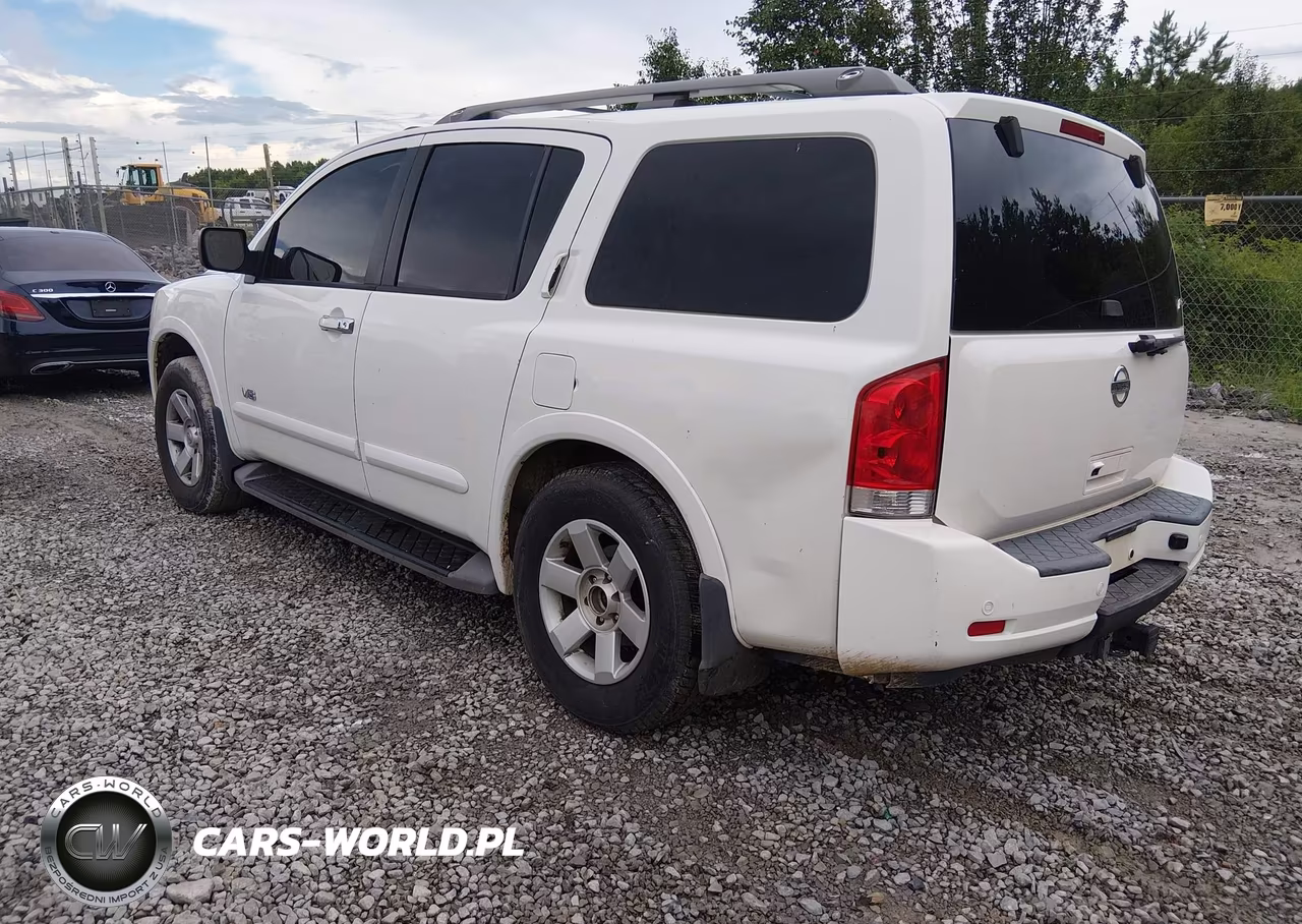 2008 Nissan Armada Le VIN:5N1BA08D98N620563 - 3