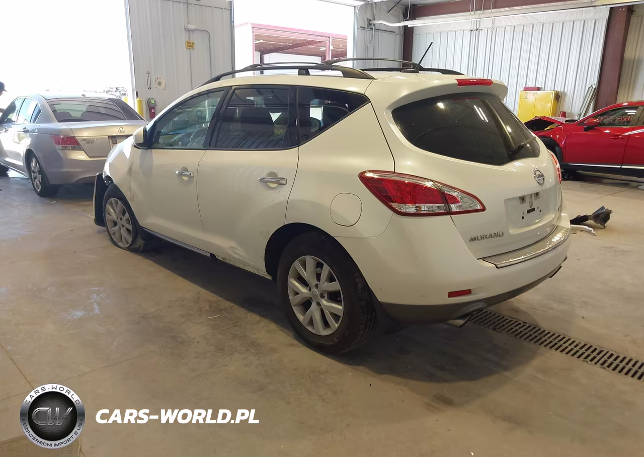 2012 Nissan Murano Sl VIN:JN8AZ1MW7CW208896 - 3