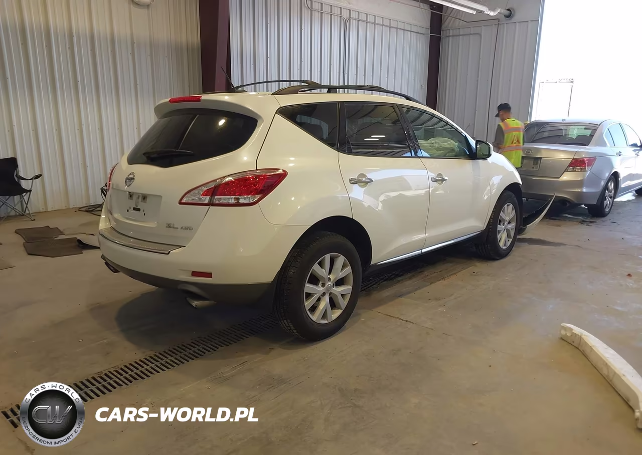 2012 Nissan Murano Sl VIN:JN8AZ1MW7CW208896 - 4