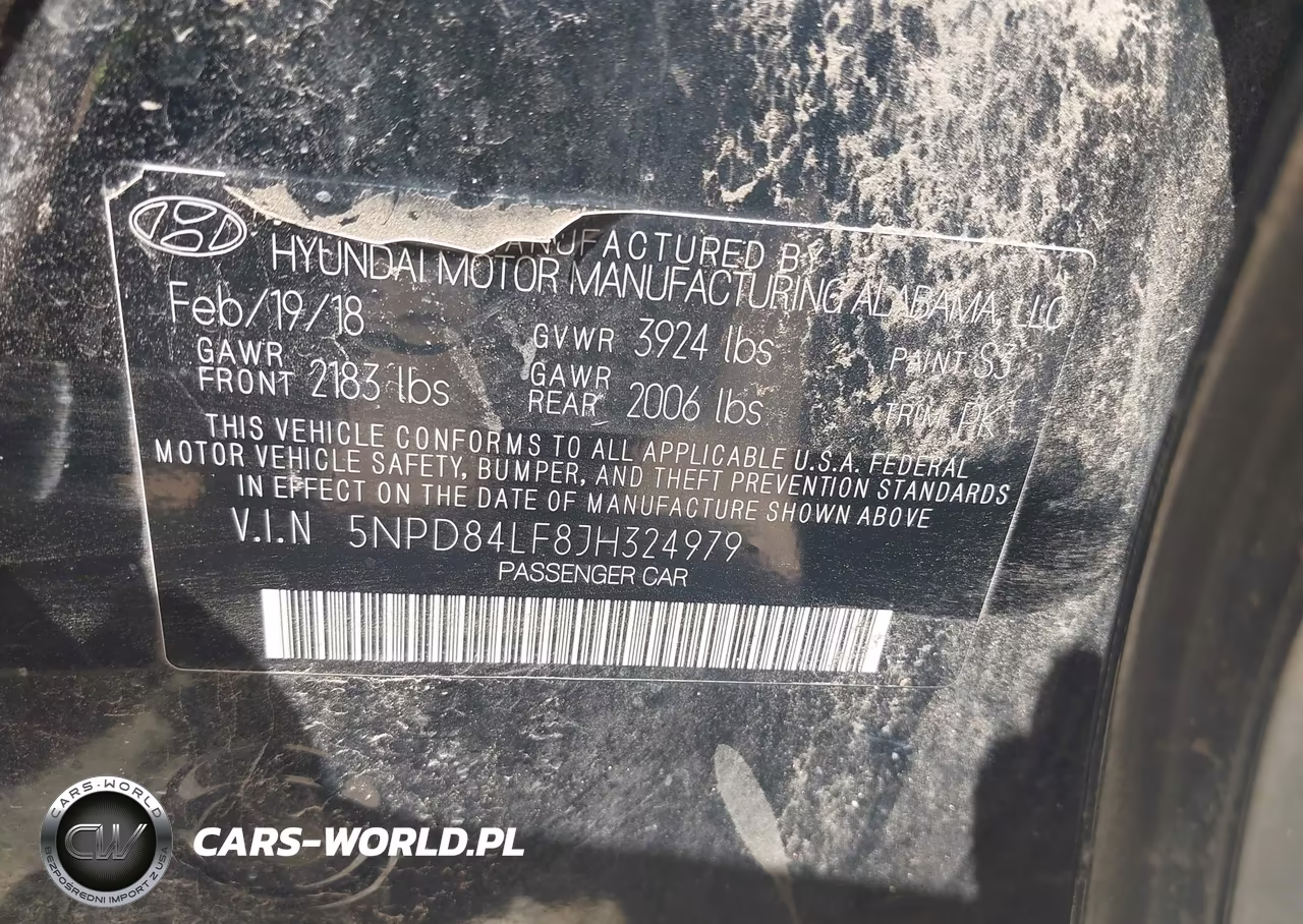 2018 Hyundai Elantra Sel VIN:5NPD84LF8JH324979 - 9