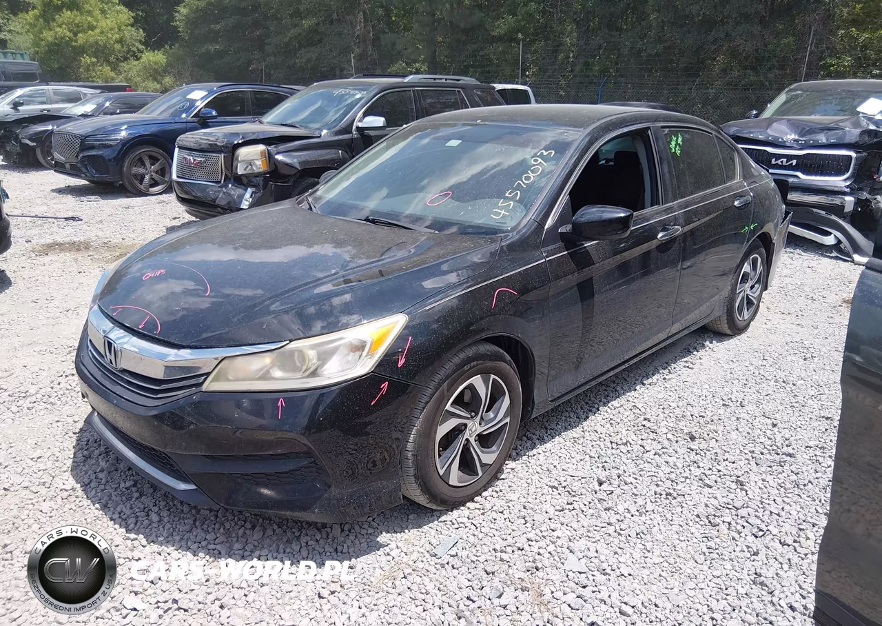 2017 Honda Accord Lx VIN:1HGCR2F38HA165186 - 2