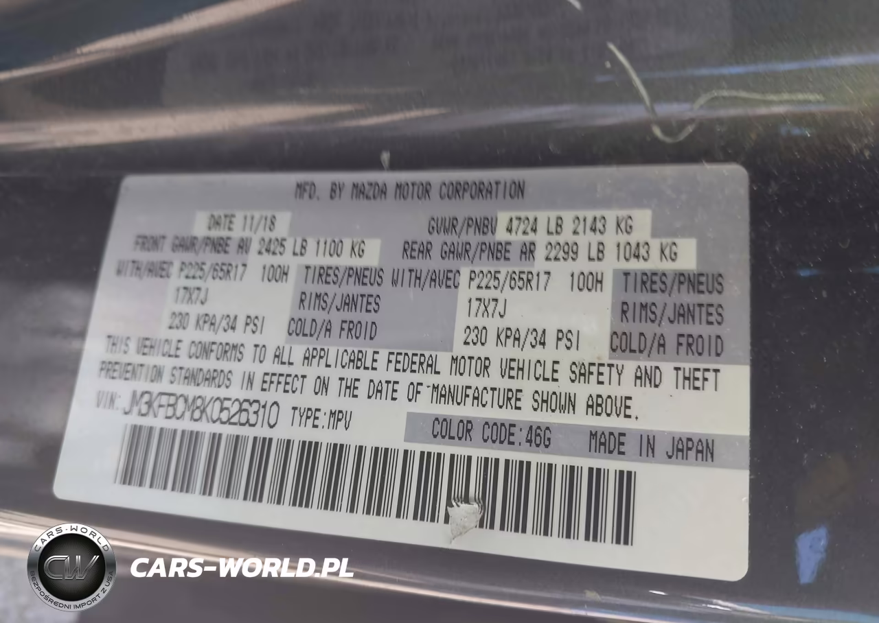 2019 Mazda Cx-5 Touring VIN:JM3KFBCM8K0526310 - 9