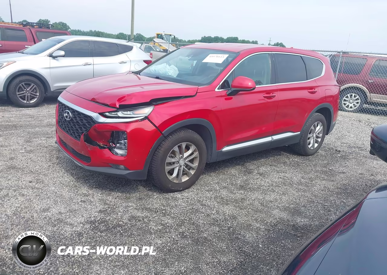 2020 Hyundai Santa Fe Sel VIN:5NMS33AD5LH251684 - 2