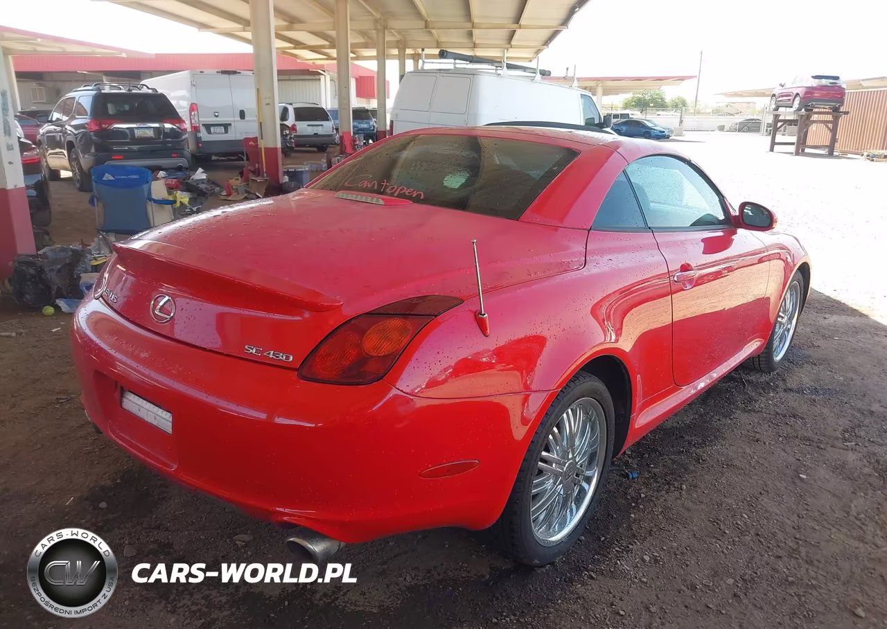 2005 Lexus Sc 430 VIN:JTHFN48Y150070044 - 4