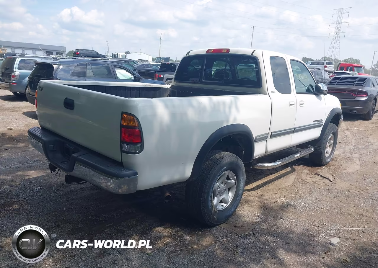 2000 Toyota Tundra Sr5 V8 VIN:5TBBT4414YS014964 - 4