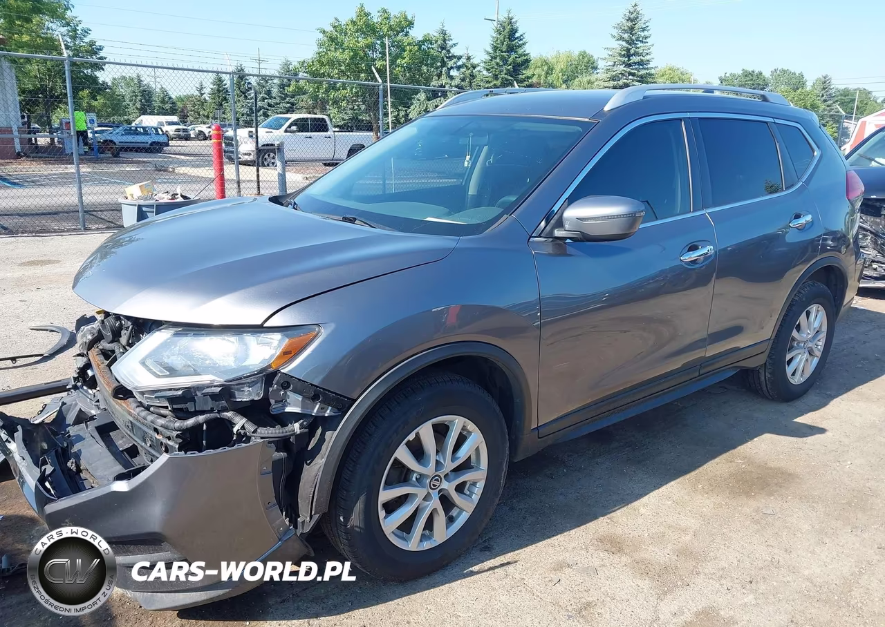 2017 Nissan Rogue Sv VIN:KNMAT2MV6HP566938 - 2