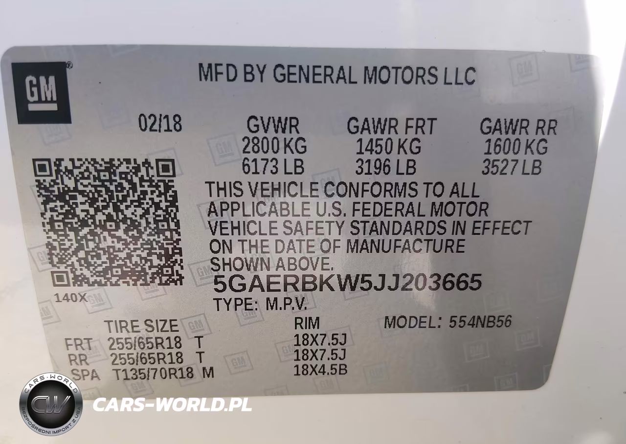 2018 Buick Enclave Essence VIN:5GAERBKW5JJ203665 - 9