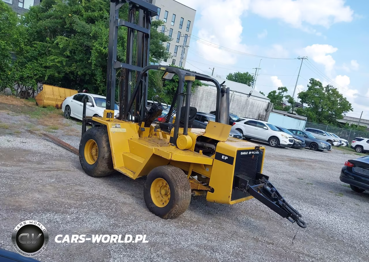 1995 Eagle Ep Picher R80T Cushion Tire Or Pneumatic Forklift Forklift VIN:1KK01001 - 3