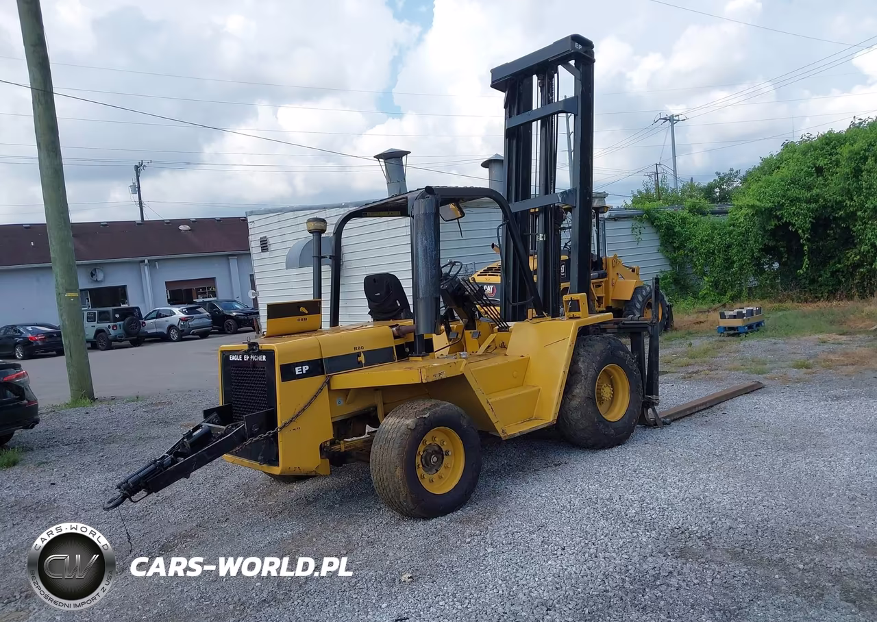 1995 Eagle Ep Picher R80T Cushion Tire Or Pneumatic Forklift Forklift VIN:1KK01001 - 4