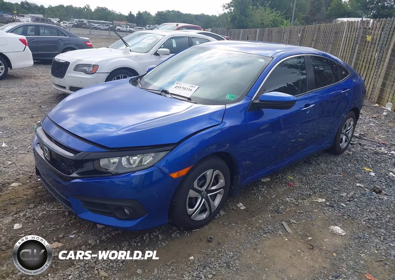 2018 Honda Civic Lx VIN:19XFC2F5XJE206029 - 2