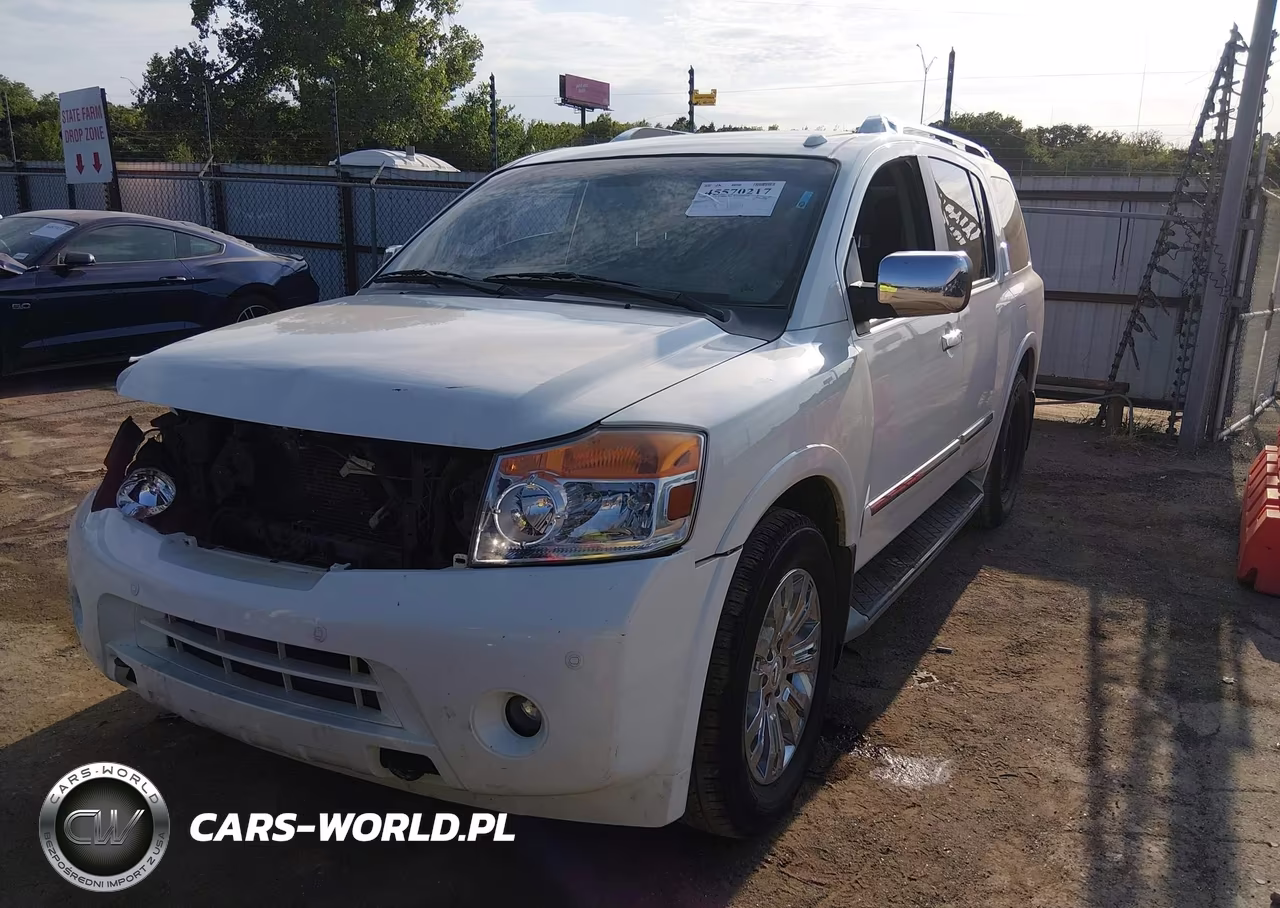 2015 Nissan Armada Platinum VIN:5N1BA0NE8FN608401 - 2