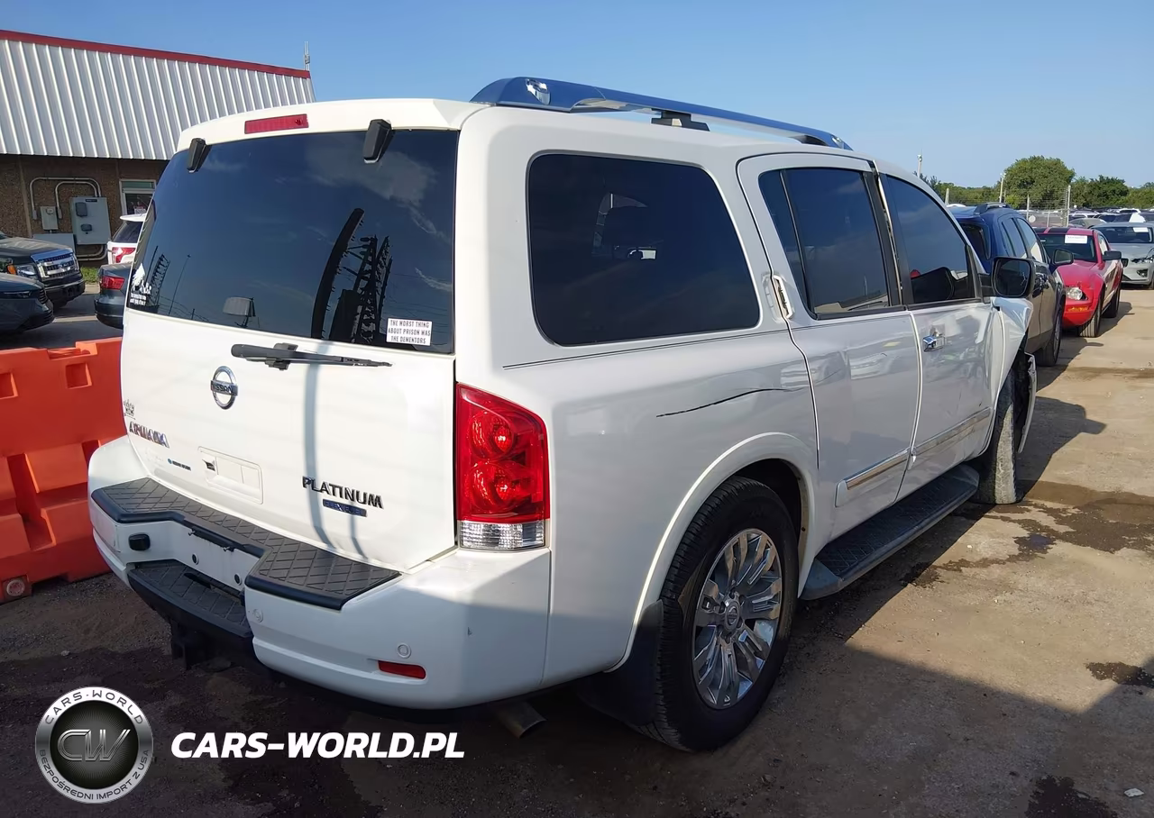 2015 Nissan Armada Platinum VIN:5N1BA0NE8FN608401 - 4