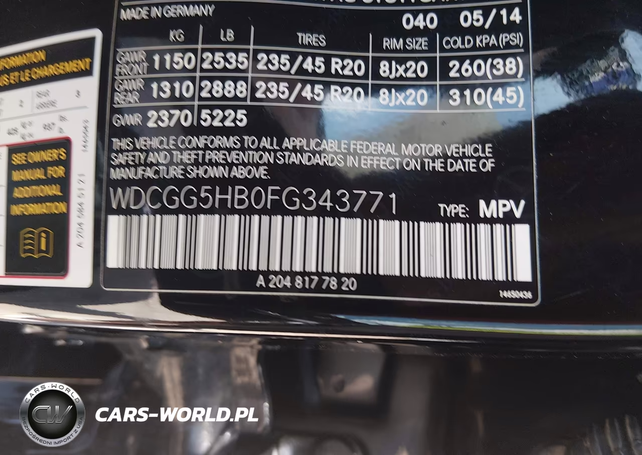 2015 Mercedes-Benz Glk 350 VIN:WDCGG5HB0FG343771 - 9