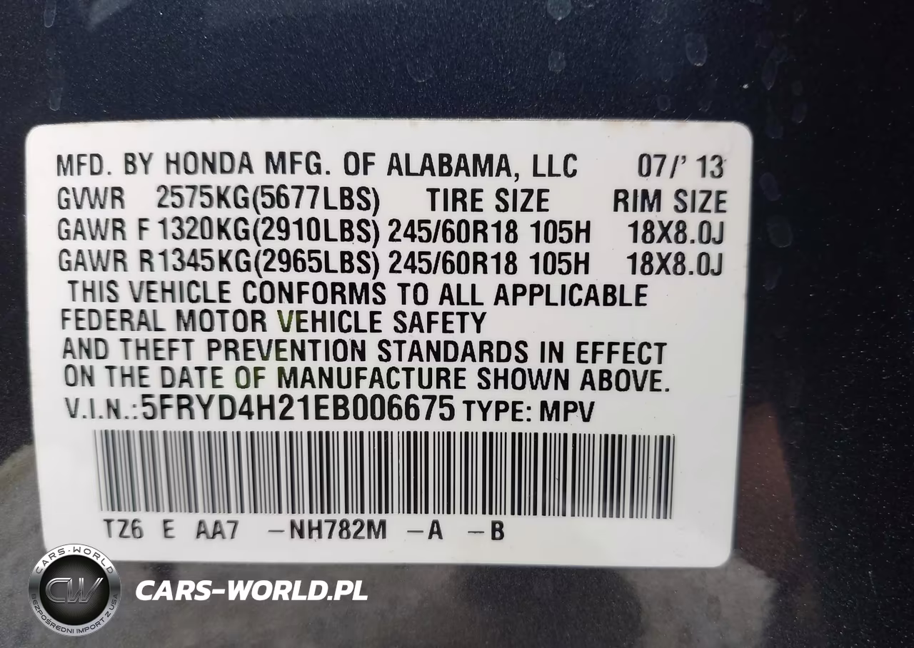 2014 Acura Mdx VIN:5FRYD4H21EB006675 - 9